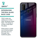 Mix Gradient Shade Glass Case For Samsung Galaxy M30s