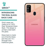 Pastel Pink Gradient Glass Case For Samsung Galaxy M30s
