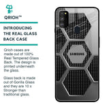 Hexagon Style Glass Case For Samsung Galaxy M30s