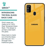 Fluorescent Yellow Glass case for Samsung Galaxy M30s