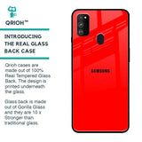 Blood Red Glass Case for Samsung Galaxy M30s