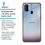 Light Sky Texture Glass Case for Samsung Galaxy M30s