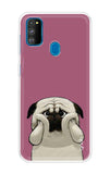 Chubby Dog Samsung Galaxy M30s Back Cover