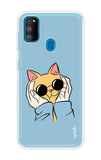 Attitude Cat Samsung Galaxy M30s Back Cover