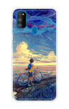 Riding Bicycle to Dreamland Samsung Galaxy M30s Back Cover
