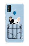 Cute Dog Samsung Galaxy M30s Back Cover