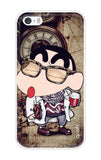 Nerdy Shinchan iPhone 5s Back Cover