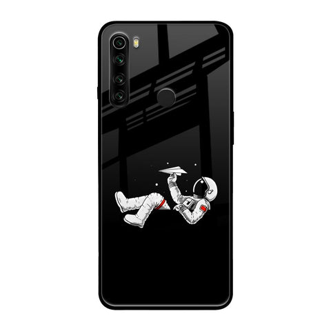Space Traveller Xiaomi Redmi Note 8 Glass Back Cover Online