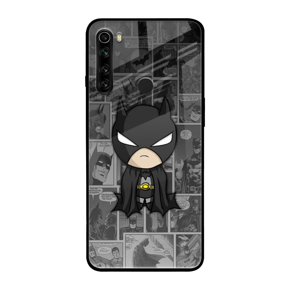 Cartoon Art Xiaomi Redmi Note 8 Glass Back Cover Online