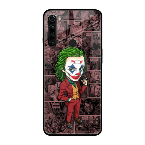 Joker Cartoon Xiaomi Redmi Note 8 Glass Back Cover Online