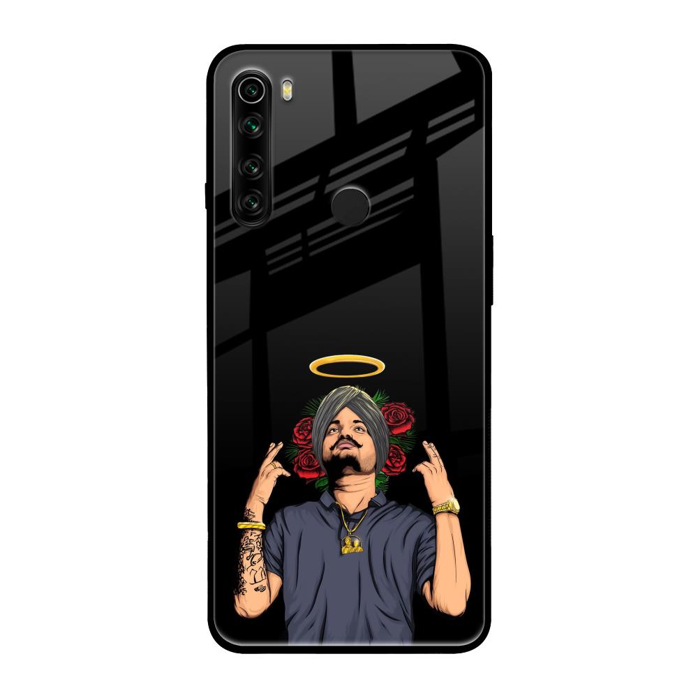 Punjabi Singer Poster Xiaomi Redmi Note 8 Glass Back Cover Online