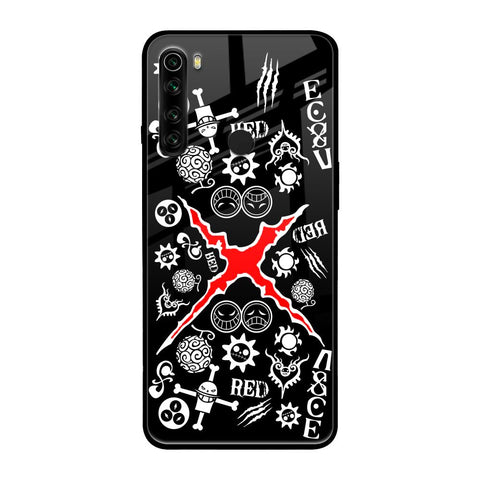 Red Zone Xiaomi Redmi Note 8 Glass Back Cover Online