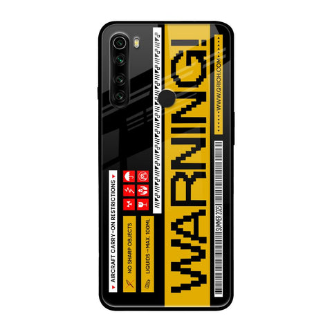 Aircraft Warning Xiaomi Redmi Note 8 Glass Back Cover Online