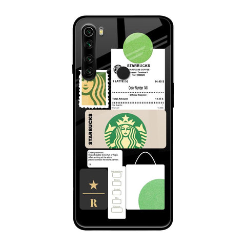 Coffee Latte Xiaomi Redmi Note 8 Glass Back Cover Online