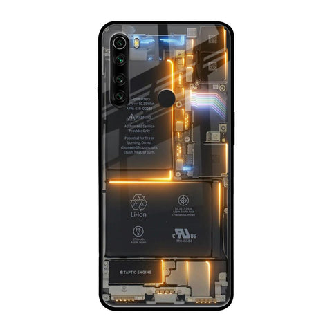 Glow Up Skeleton Xiaomi Redmi Note 8 Glass Back Cover Online
