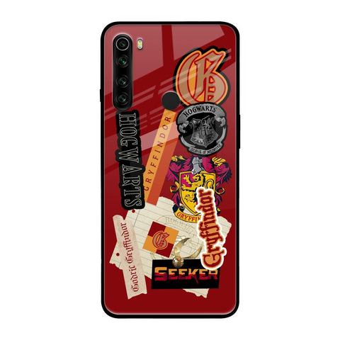 Gryffindor Xiaomi Redmi Note 8 Glass Back Cover Online