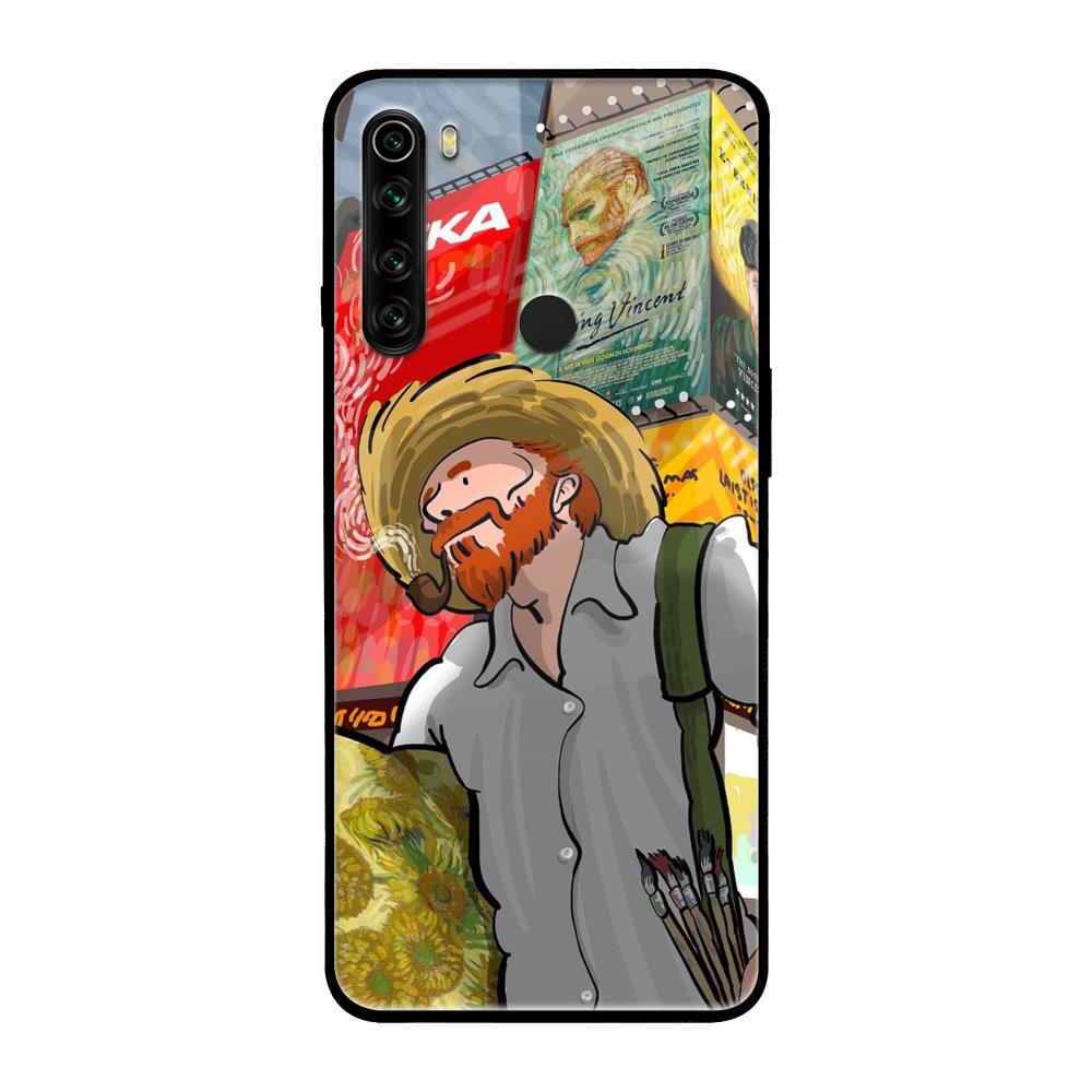 Loving Vincent Xiaomi Redmi Note 8 Glass Back Cover Online