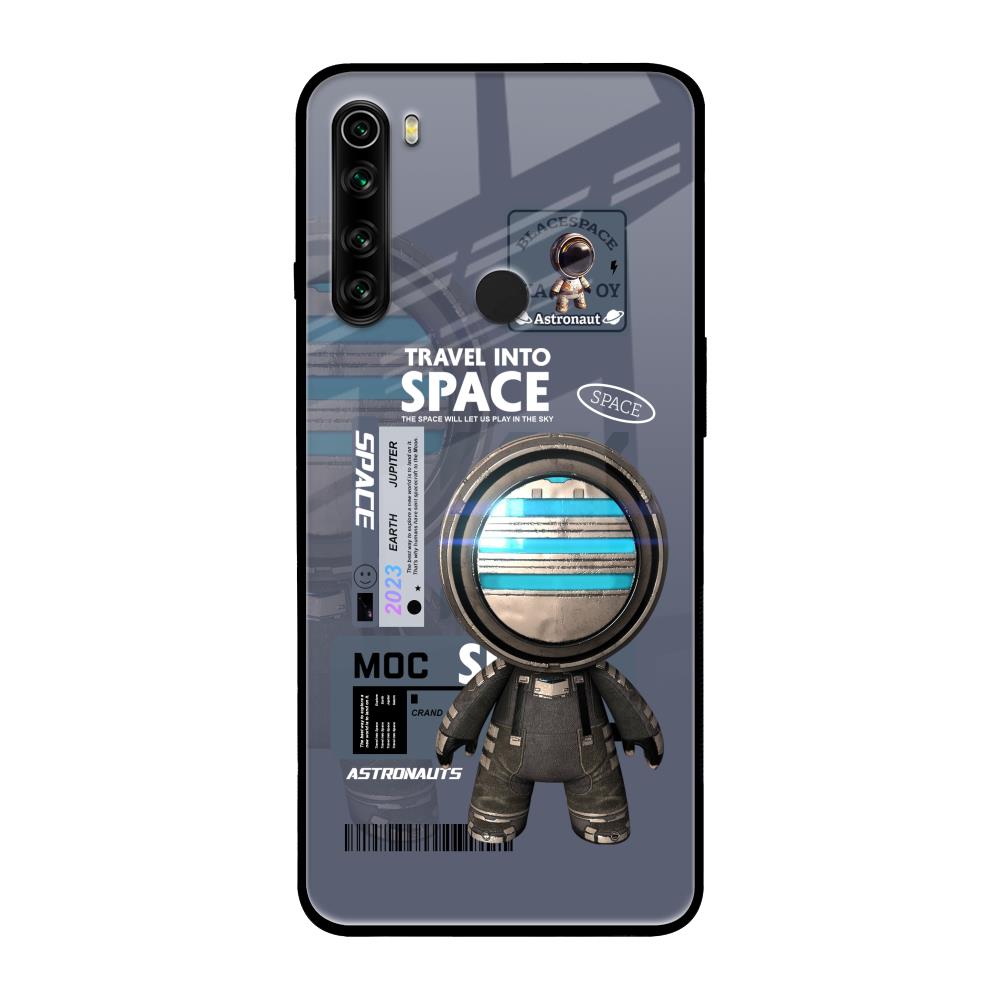 Space Travel Xiaomi Redmi Note 8 Glass Back Cover Online