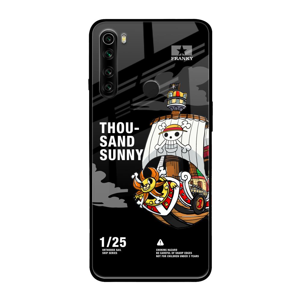 Thousand Sunny Xiaomi Redmi Note 8 Glass Back Cover Online