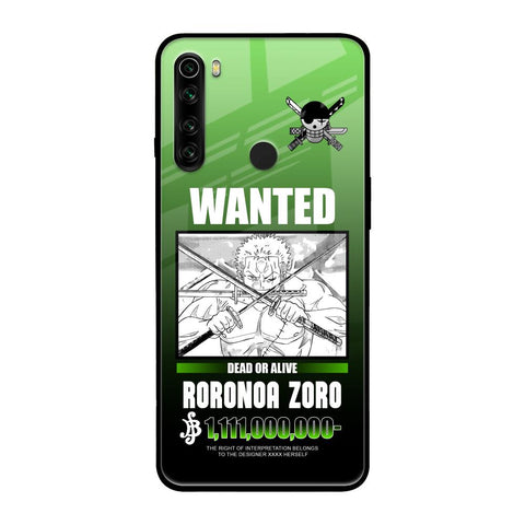 Zoro Wanted Xiaomi Redmi Note 8 Glass Back Cover Online