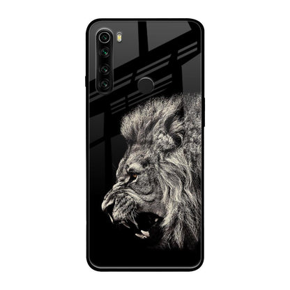 Brave Lion Xiaomi Redmi Note 8 Glass Back Cover Online