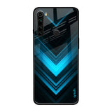 Vertical Blue Arrow Xiaomi Redmi Note 8 Glass Back Cover Online