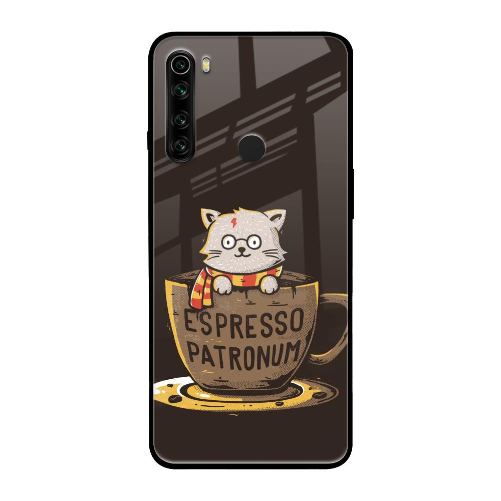 Tea With Kitty Xiaomi Redmi Note 8 Glass Back Cover Online