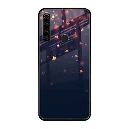 Falling Stars Xiaomi Redmi Note 8 Glass Back Cover Online