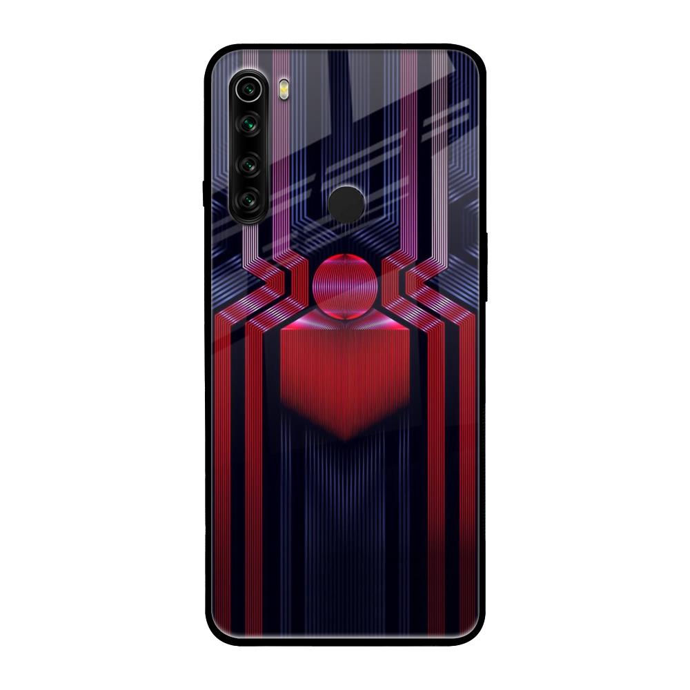 Super Art Logo Xiaomi Redmi Note 8 Glass Back Cover Online