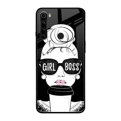 Girl Boss Xiaomi Redmi Note 8 Glass Back Cover Online