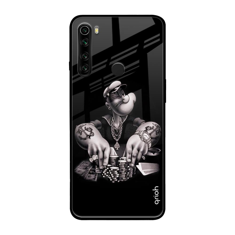 Gambling Problem Xiaomi Redmi Note 8 Glass Back Cover Online