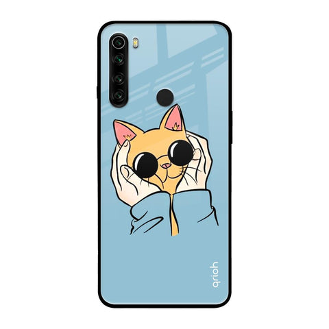 Adorable Cute Kitty Xiaomi Redmi Note 8 Glass Back Cover Online