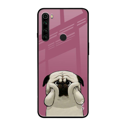 Funny Pug Face Xiaomi Redmi Note 8 Glass Back Cover Online