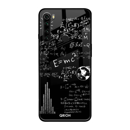 Funny Math Xiaomi Redmi Note 8 Glass Back Cover Online