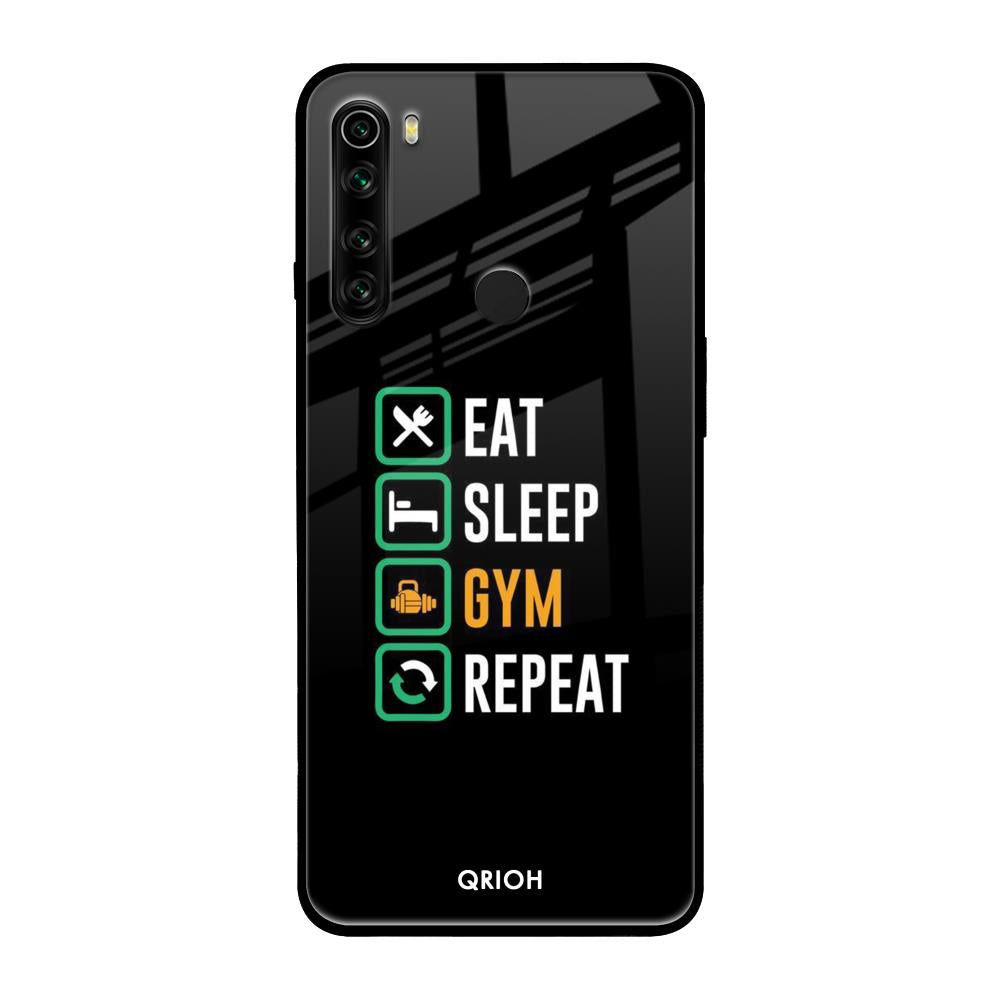 Daily Routine Xiaomi Redmi Note 8 Glass Back Cover Online