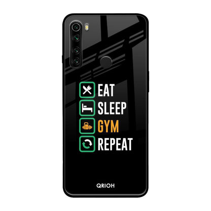Daily Routine Xiaomi Redmi Note 8 Glass Back Cover Online