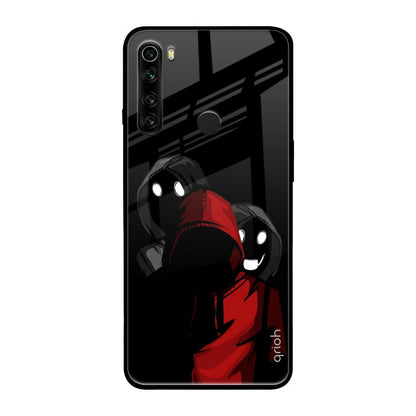 Shadow Character Xiaomi Redmi Note 8 Glass Back Cover Online