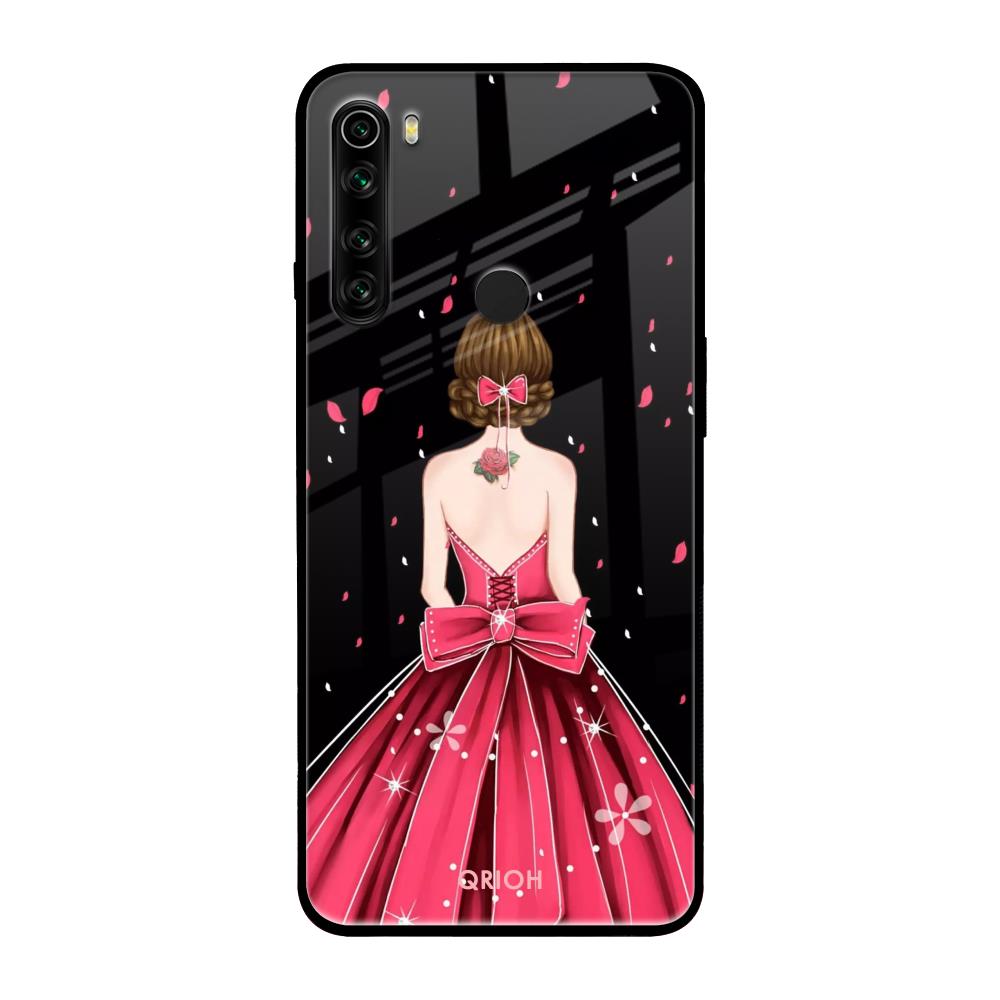 Fashion Princess Xiaomi Redmi Note 8 Glass Back Cover Online