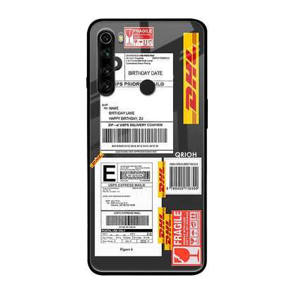Cool Barcode Label Xiaomi Redmi Note 8 Glass Back Cover Online
