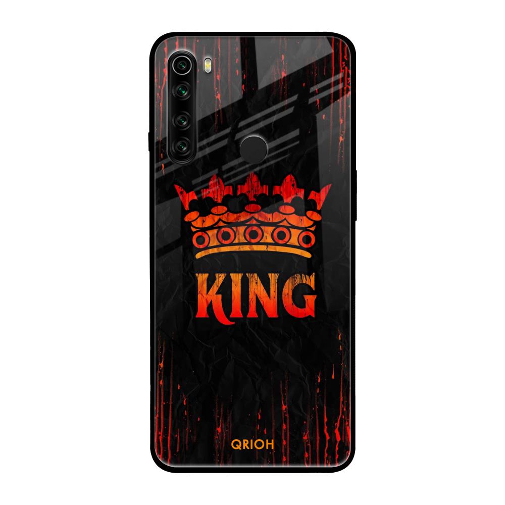 Royal King Xiaomi Redmi Note 8 Glass Back Cover Online