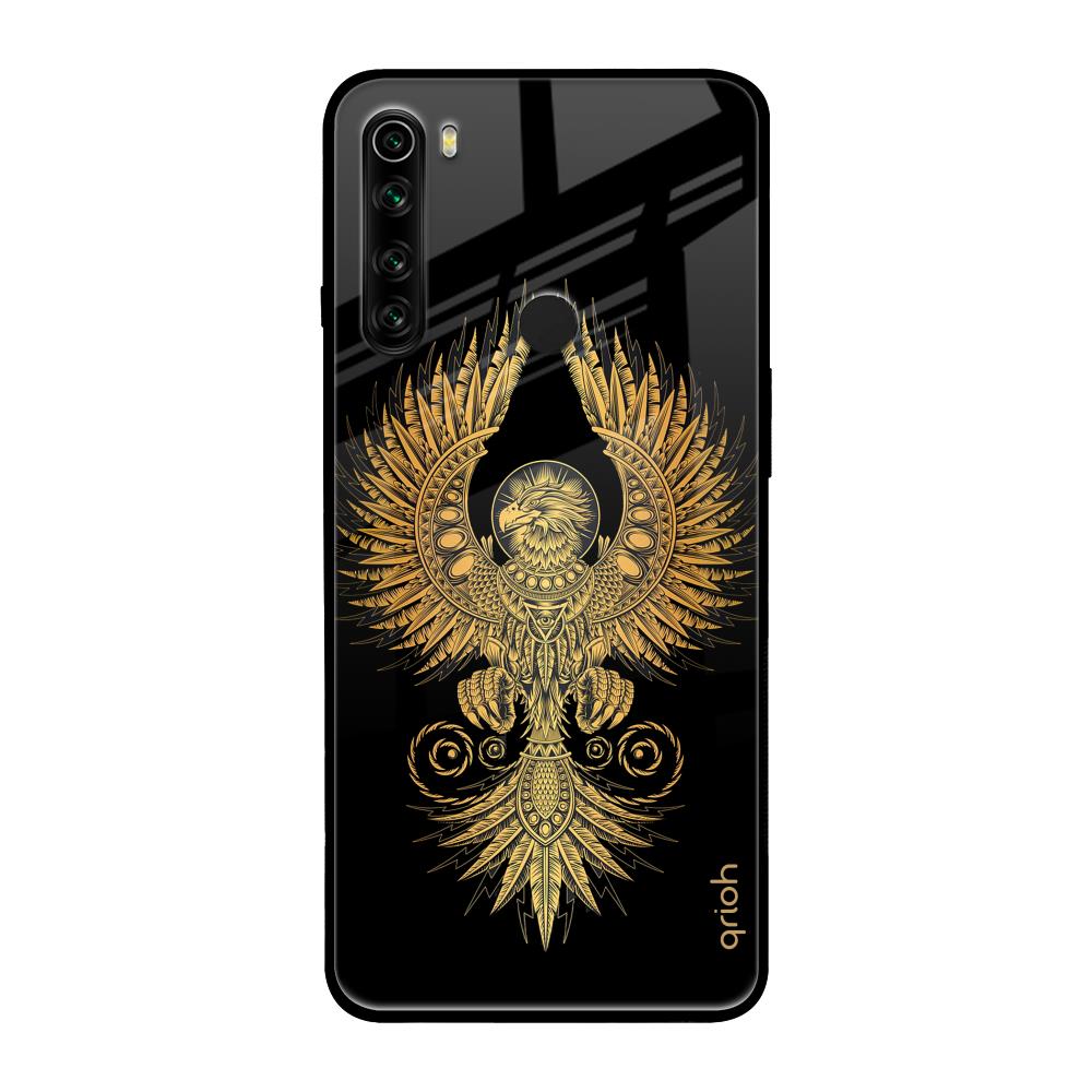 Mythical Phoenix Art Xiaomi Redmi Note 8 Glass Back Cover Online