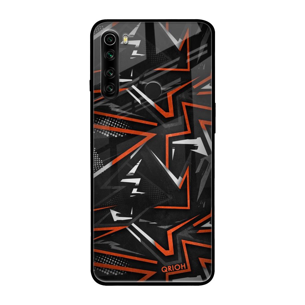 Vector Art Xiaomi Redmi Note 8 Glass Back Cover Online