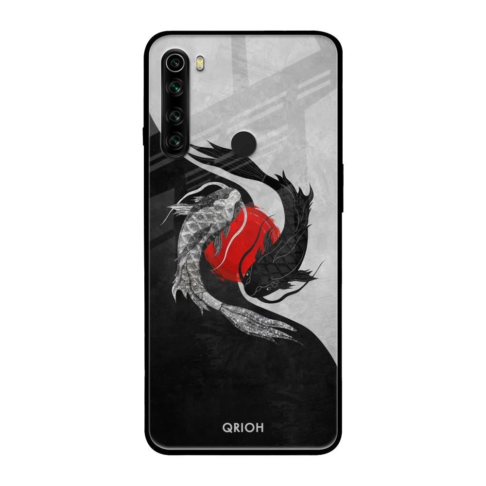 Japanese Art Xiaomi Redmi Note 8 Glass Back Cover Online