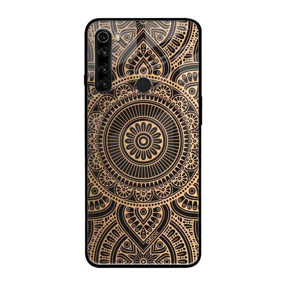 Luxury Mandala Xiaomi Redmi Note 8 Glass Back Cover Online