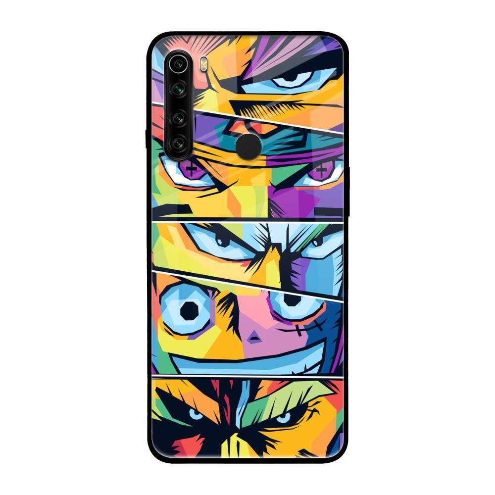 Anime Legends Xiaomi Redmi Note 8 Glass Back Cover Online