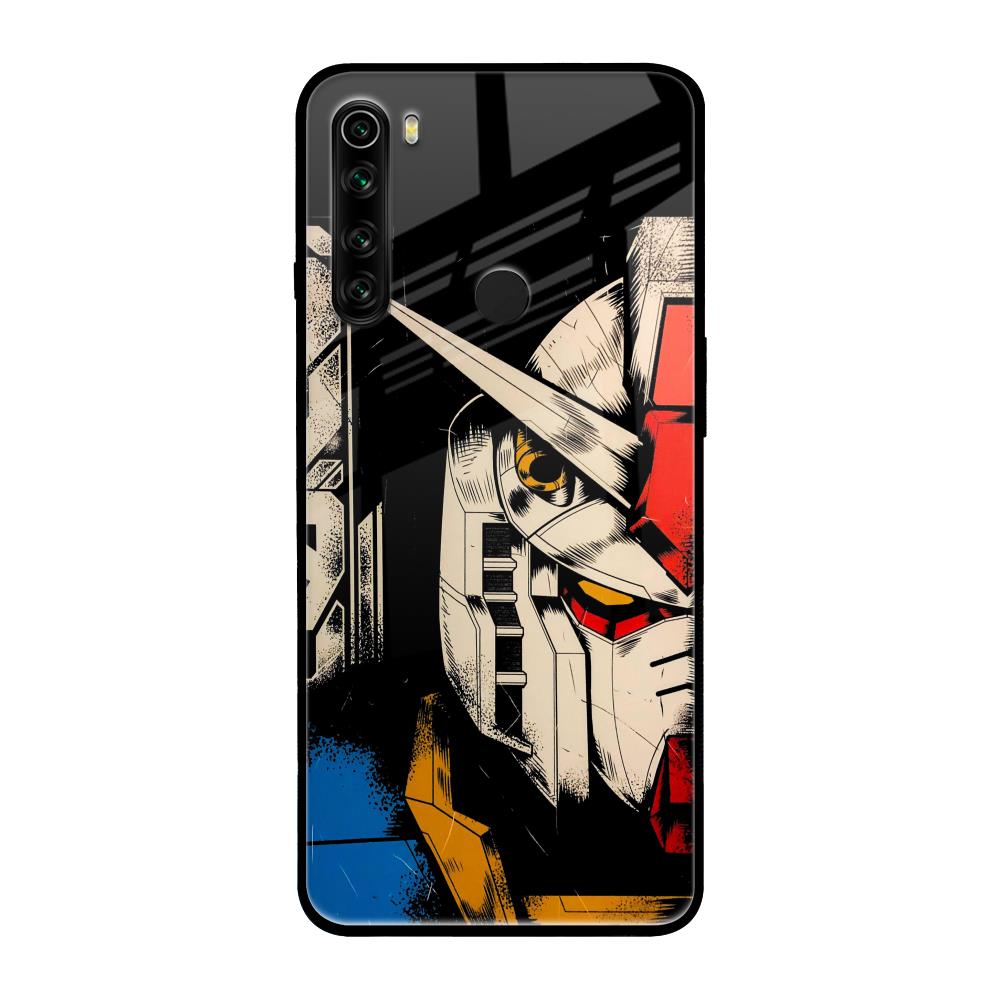 Transformer Art Xiaomi Redmi Note 8 Glass Back Cover Online