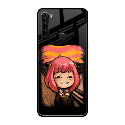 Spy X Family Xiaomi Redmi Note 8 Glass Back Cover Online