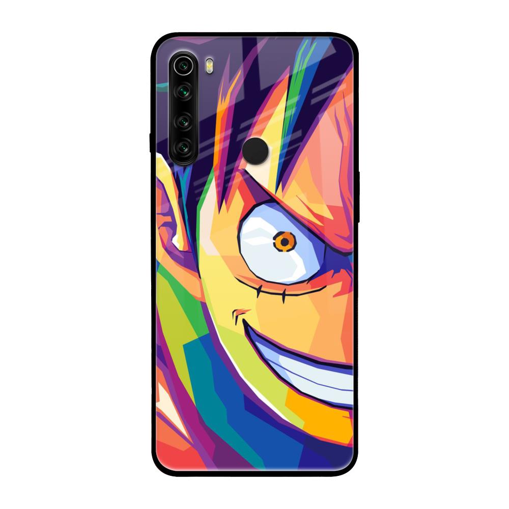 Monkey Wpap Pop Art Xiaomi Redmi Note 8 Glass Back Cover Online