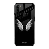 White Angel Wings Xiaomi Redmi Note 8 Glass Back Cover Online
