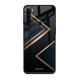 Sleek Golden & Navy Xiaomi Redmi Note 8 Glass Back Cover Online